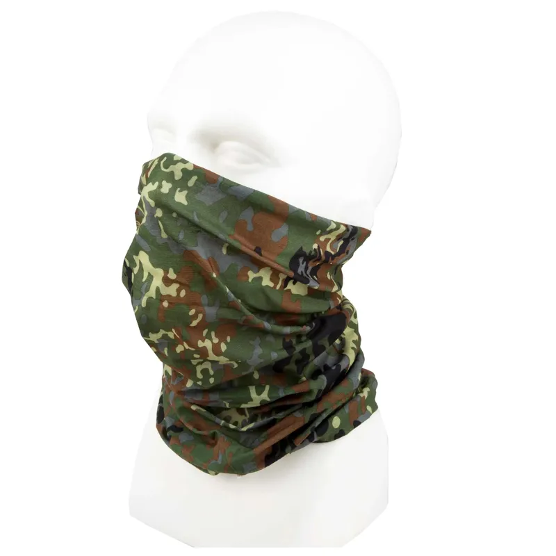 Mil-Tec Multifunktionstuch Headscarf · Flecktarn