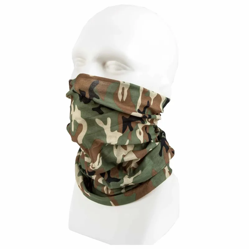 Mil-Tec Multifunktionstuch Headscarf · Woodland