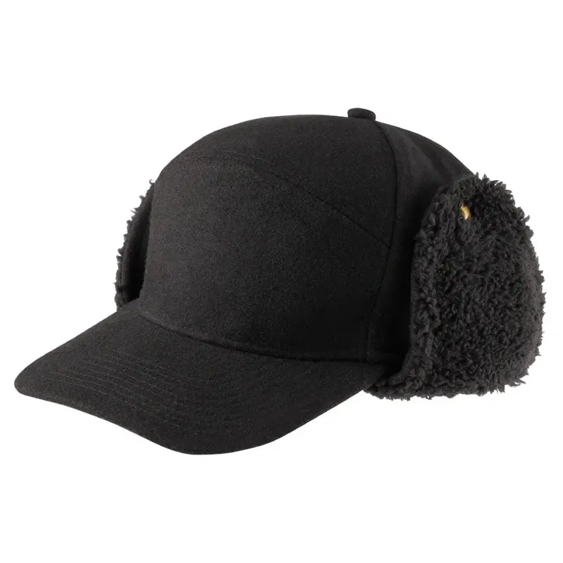 Brandit Mütze Lumberjacket Wintercap · Negro