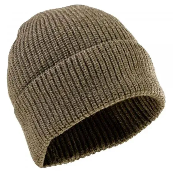 A. Blöchl Mütze Merino Classics Drab · Verde / OD