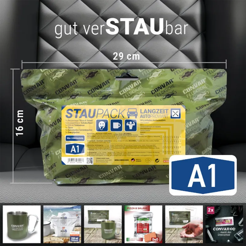 CONVAR Feldküche Notration Staupack A1