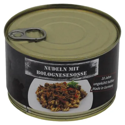 Nudeln Mit Bolognesesoße Vollkonserve 400 g - MFH