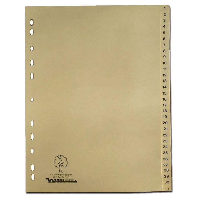 ASMC Papier-Register Numerisch