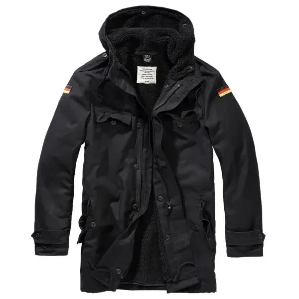 Brandit Parka BW Flag · Negro