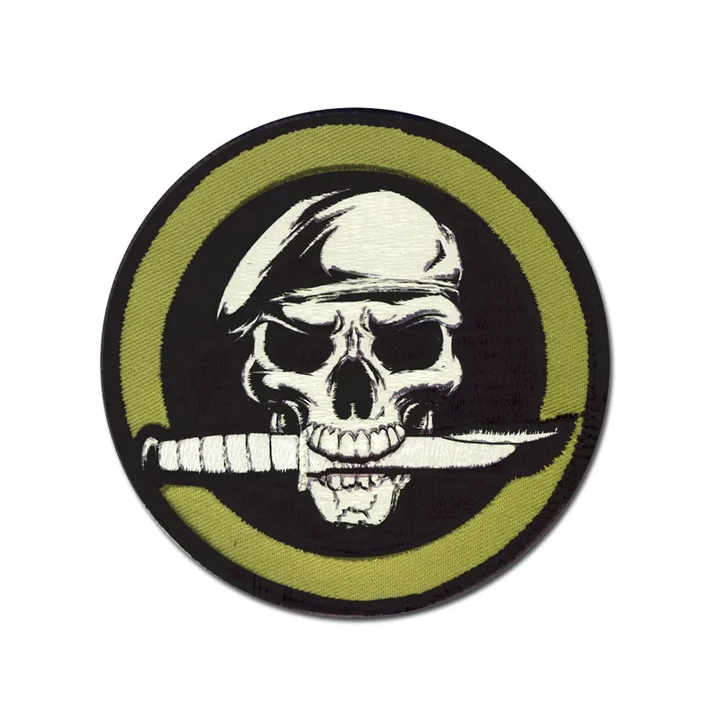 Rothco Patch Military Skull & Knife