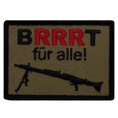 Patch Brrrt Für Alle - Café Viereck