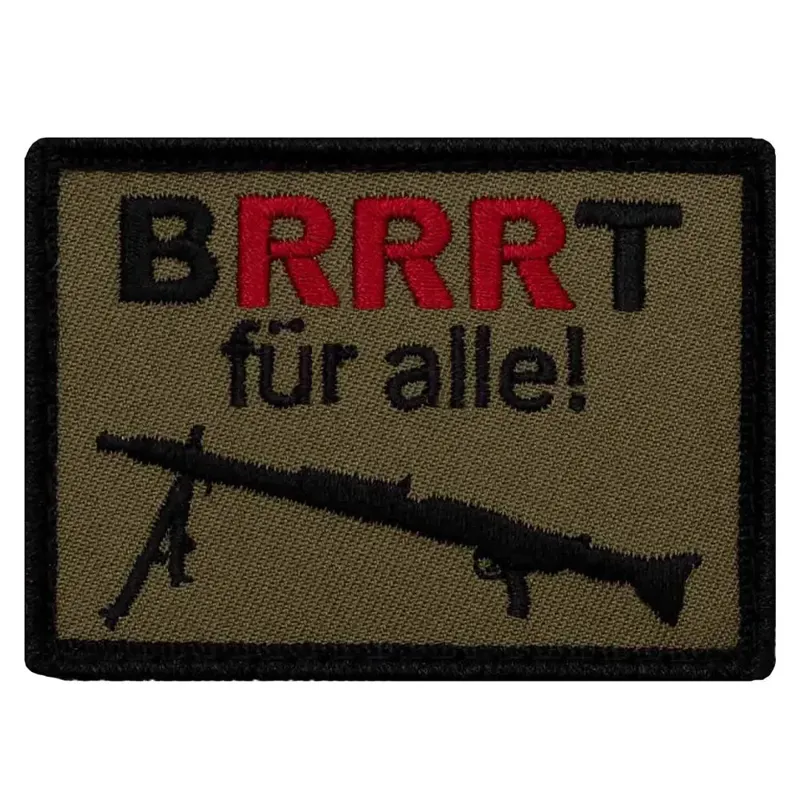 Café Viereck Patch Brrrt Für Alle