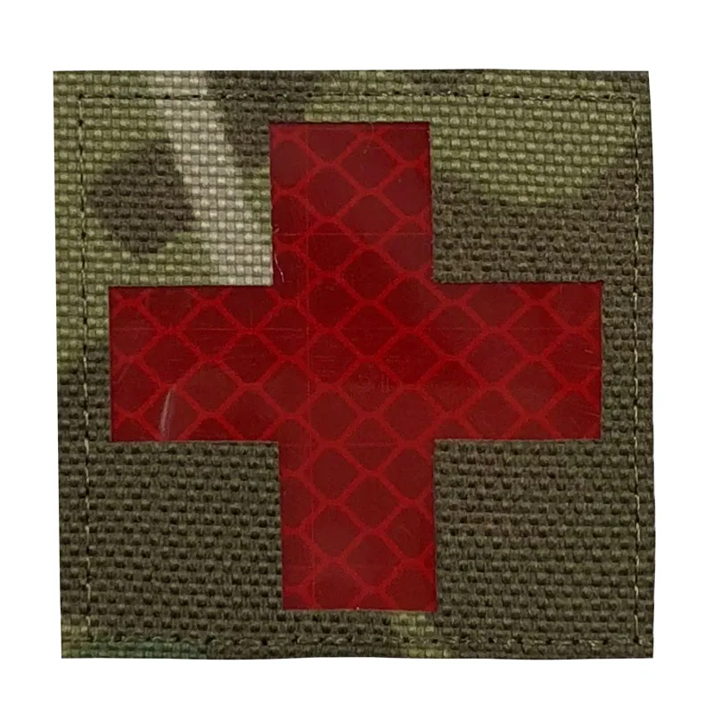 ASMC Patch Cross Medic Reflektierend