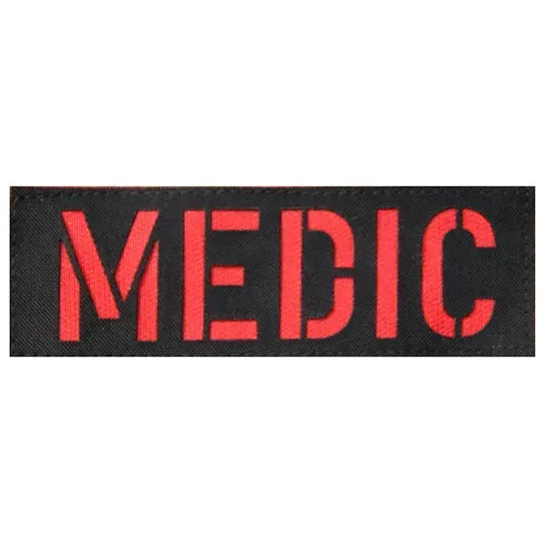 Zentauron Patch MEDIC Rot · Negro