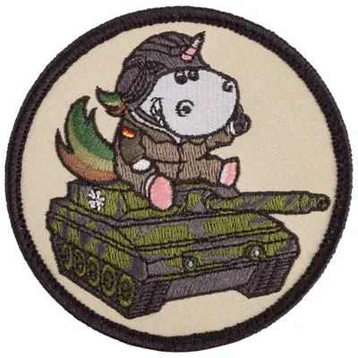 Patch Panzer Einhorn - Café Viereck