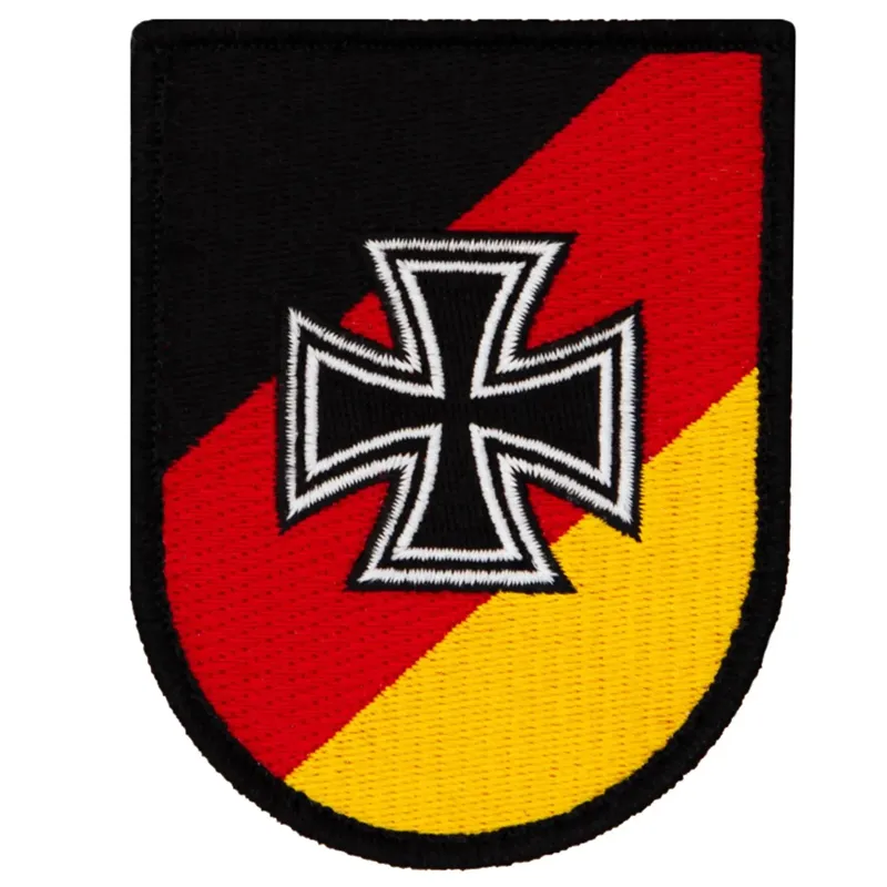 Café Viereck Patch Reserve Wappen · Negro