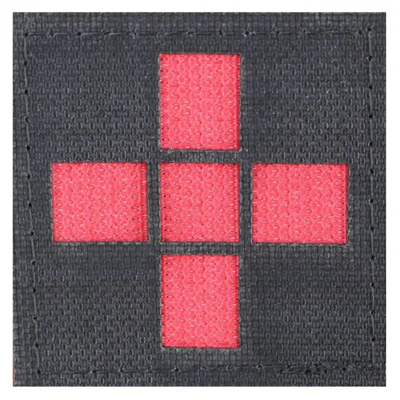 Zentauron Patch Rotes Kreuz BW Groß · Negro