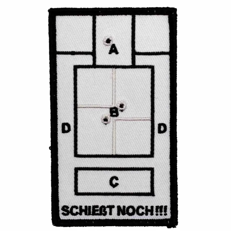 Café Viereck Patch Schießt Noch