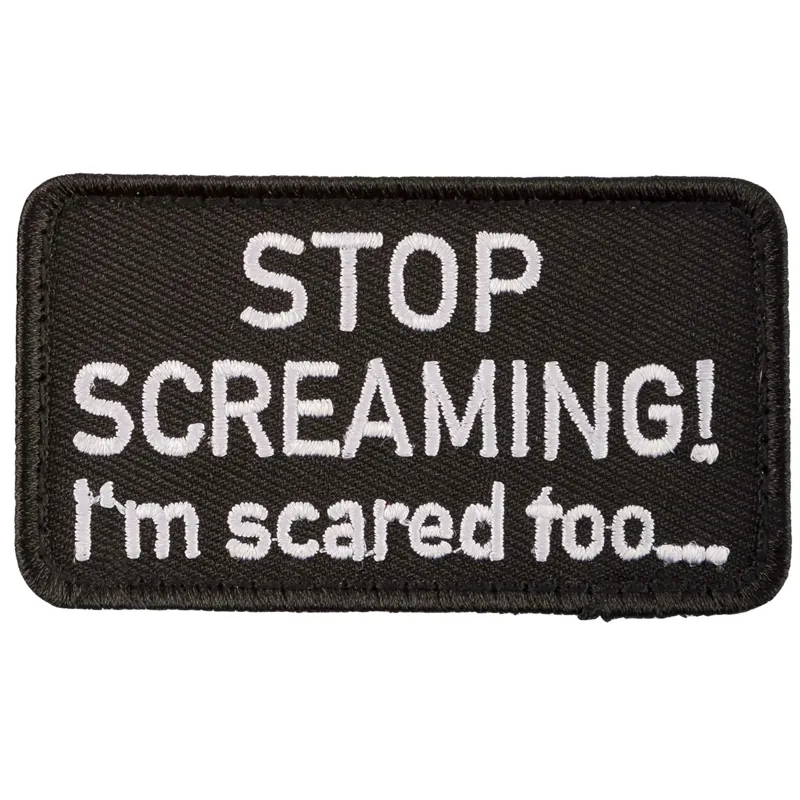 Café Viereck Patch Stop Screaming