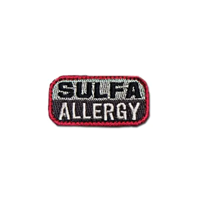 Patch Sulfonamide Allergie - Mil-Spec Monkey