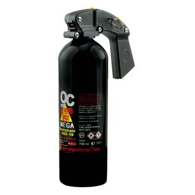 Pfefferspray OC 5000 Mega Breitstrahl 750ml - Buchner