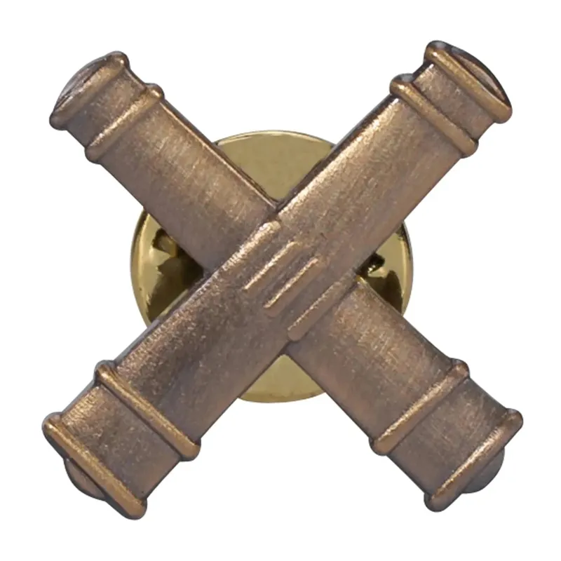 ASMC Pin Mini Metall Abzeichen Artillerie