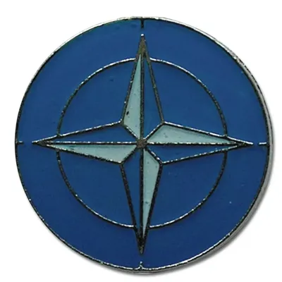 Pin Mini Metall Abzeichen NATO - ASMC
