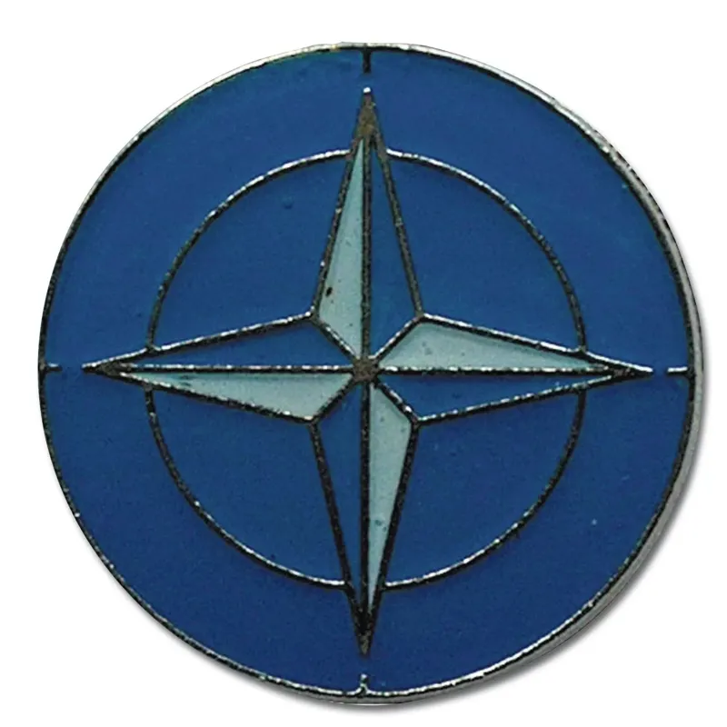 ASMC Pin Mini Metall Abzeichen NATO