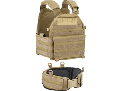 Plattenträger Tactical Vest Mit Gürtel - Defcon 5