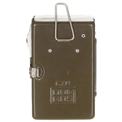 Polnische Taschenlampe 3 Farben Metall Öse Neuwertig - Polnische Armee