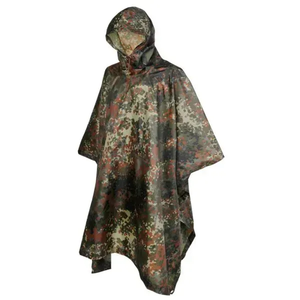 Brandit Poncho Ripstop · Flecktarn