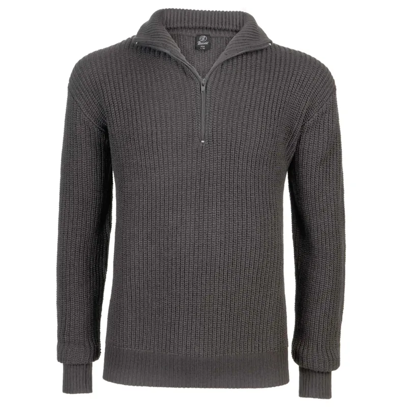 Brandit Pullover Marine Troyer Anthrazit