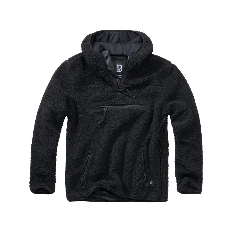 Brandit Pullover Teddyfleece Worker · Negro