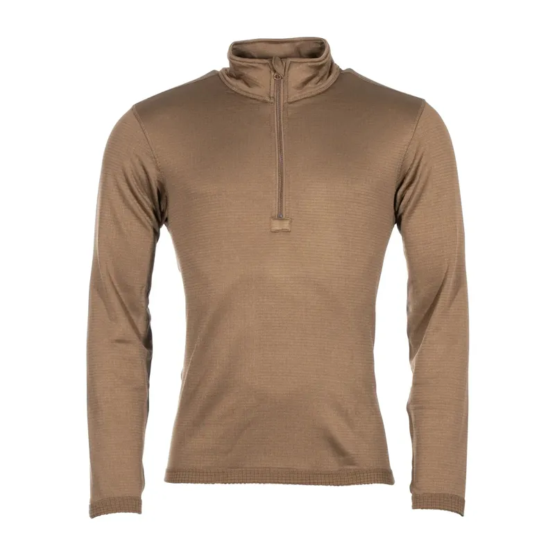 Defcon 5 Pullover Thermo Shirt LVL 2 · Coyote