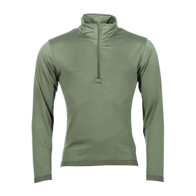 Defcon 5 Pullover Thermo Shirt LVL 2 · Verde / OD