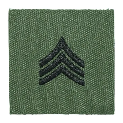 Rangabzeichen US Textil - JR Emblem Co