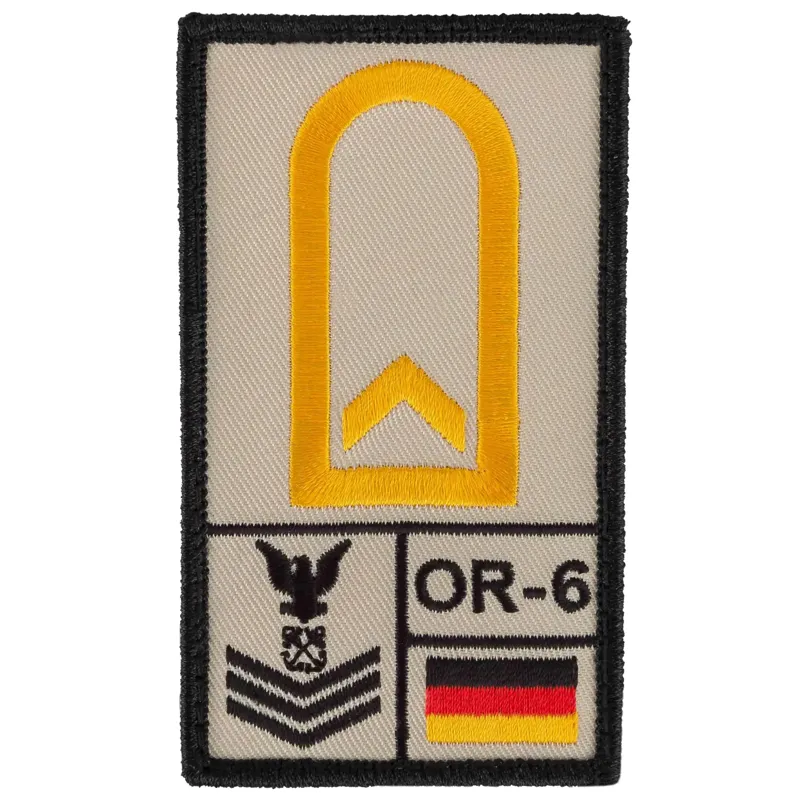 Café Viereck Rank Patch Bootsmann