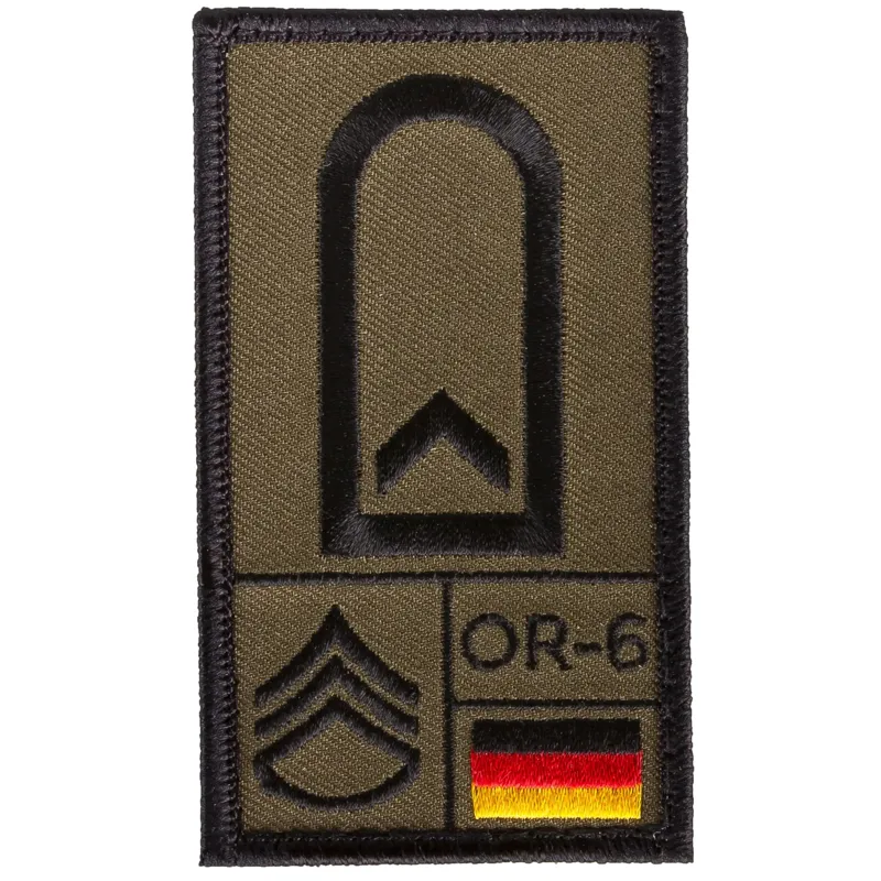 Café Viereck Rank Patch Feldwebel