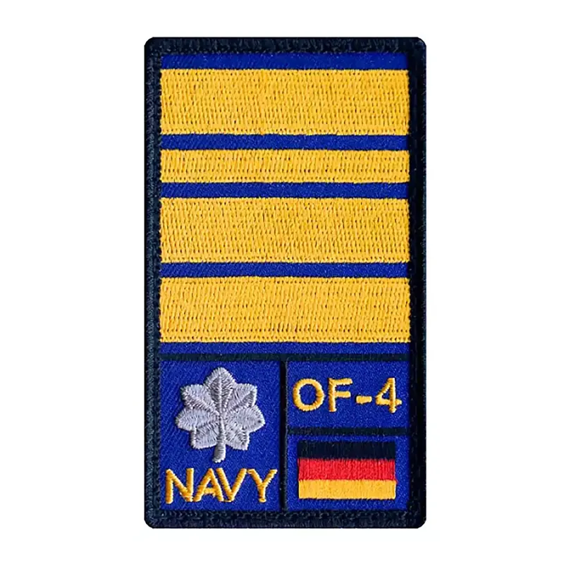 Café Viereck Rank Patch Fregattenkapitän