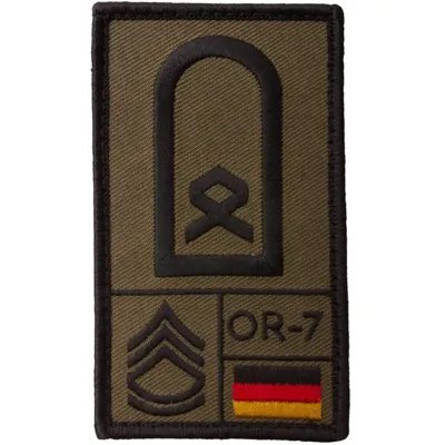 Rank Patch Hauptfeldwebel - Café Viereck