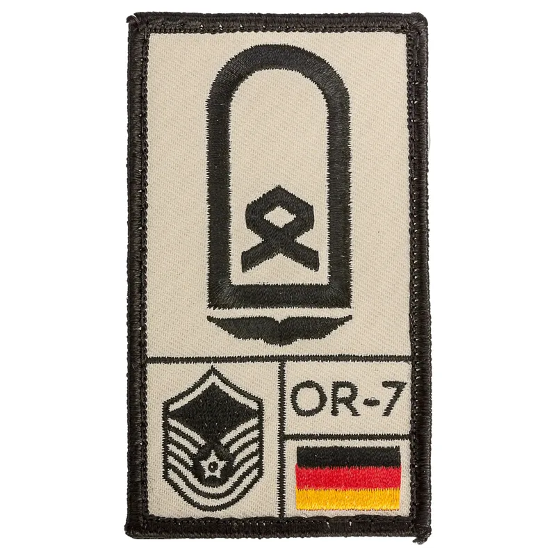 Café Viereck Rank Patch Hauptfeldwebel Luftwaffe · Tan / FDE
