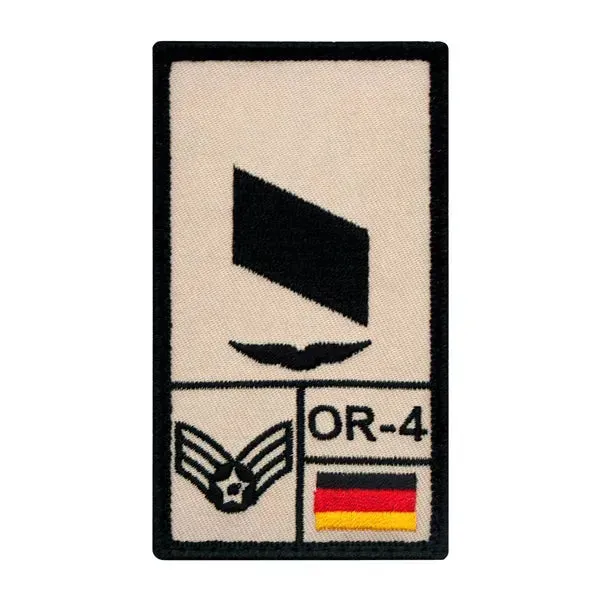 Café Viereck Rank Patch Korporal Luftwaffe · Tan / FDE