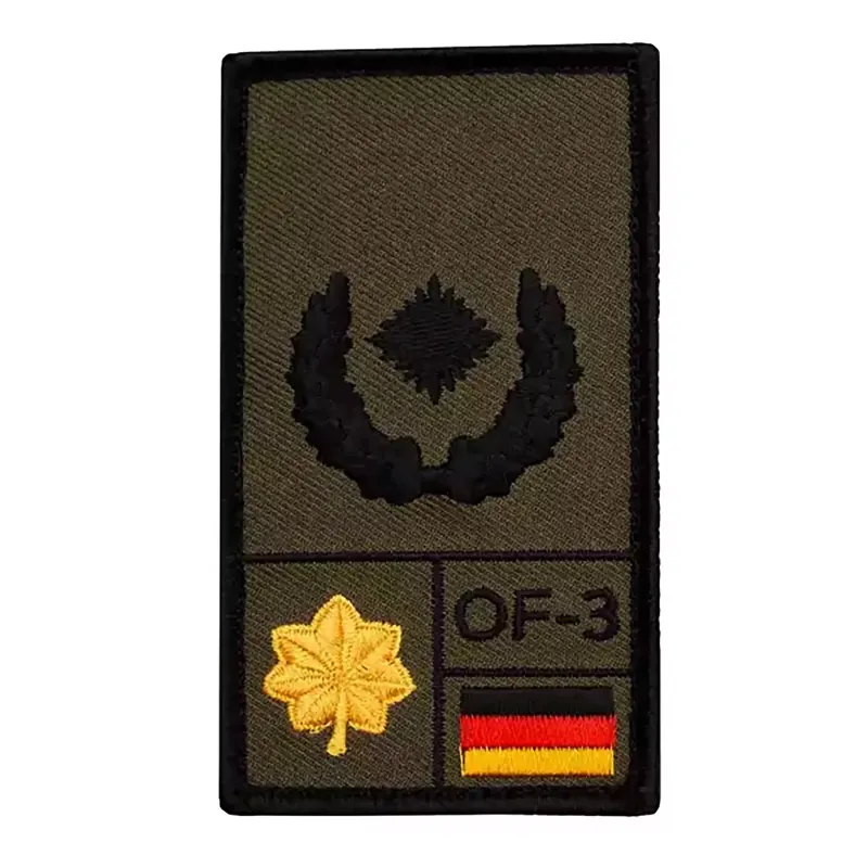 Café Viereck Rank Patch Major · Verde / OD