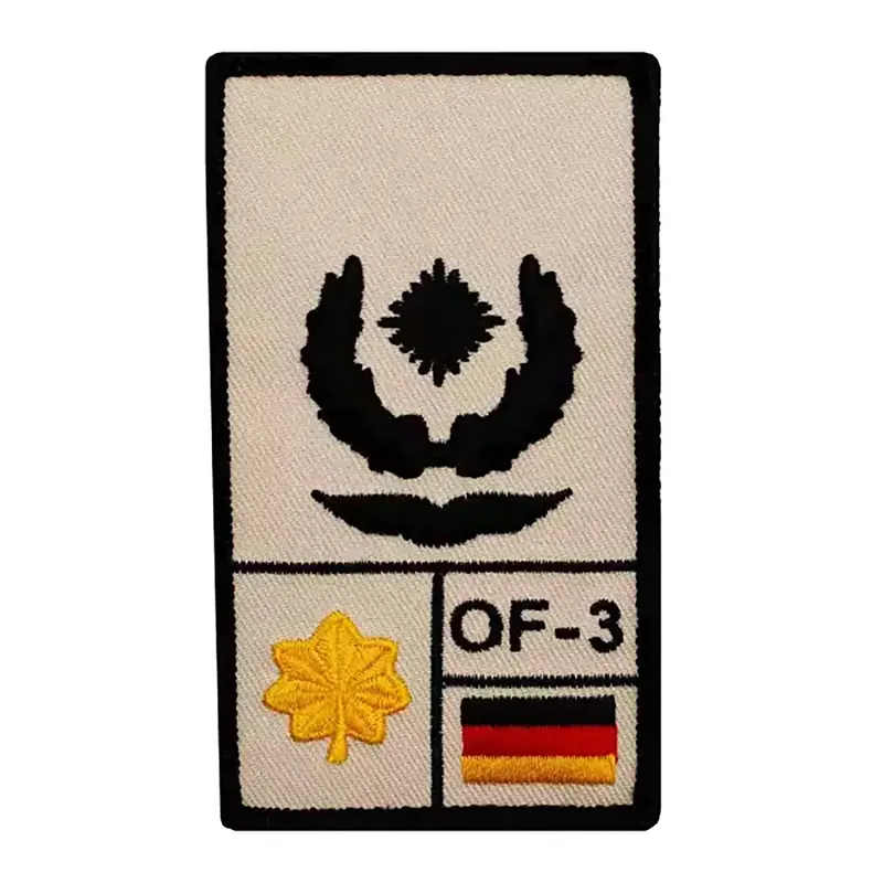 Café Viereck Rank Patch Major Luftwaffe · Tan / FDE