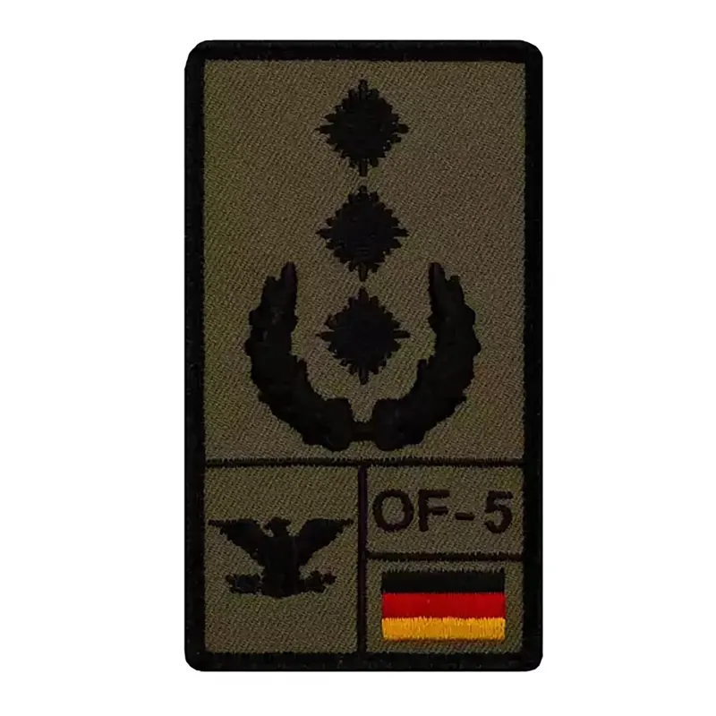 Café Viereck Rank Patch Oberst · Verde / OD