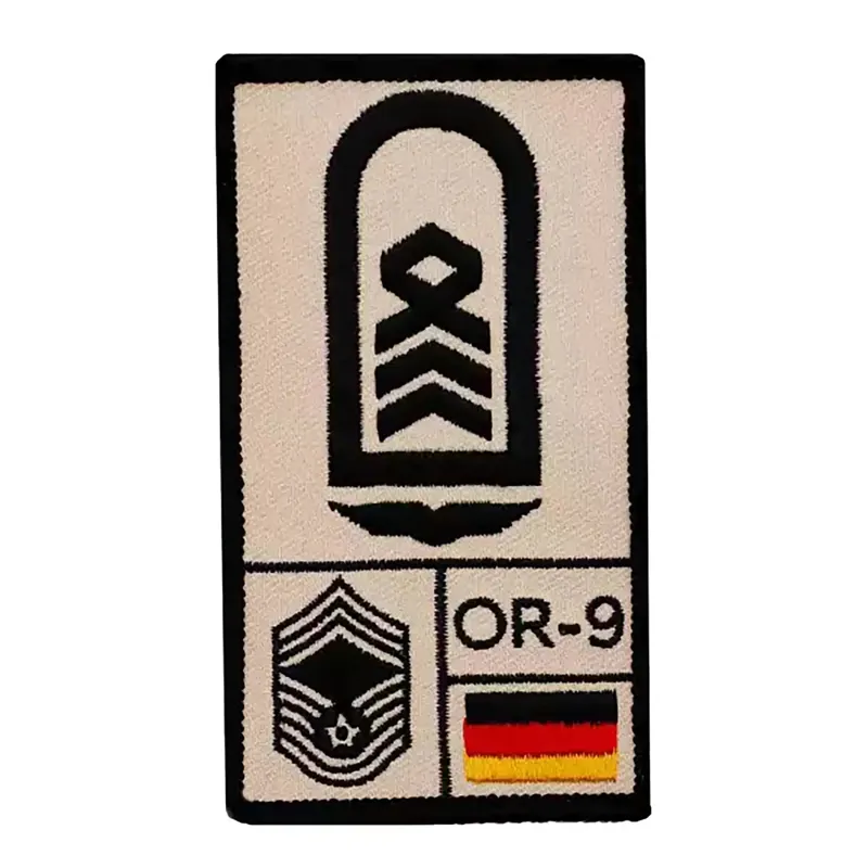 Café Viereck Rank Patch Oberstabsfeldwebel Luftwaffe · Tan / FDE