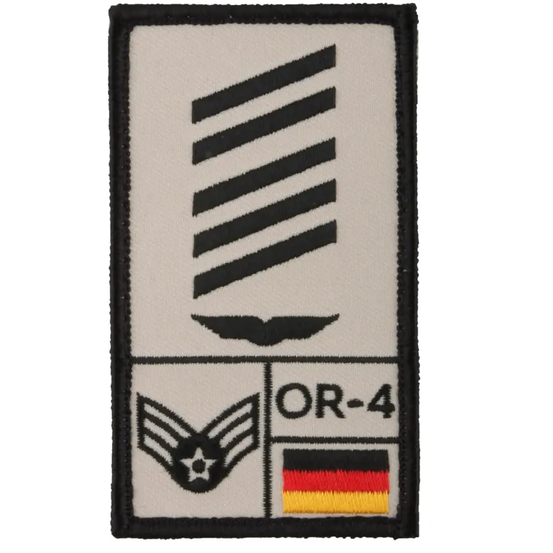 Café Viereck Rank Patch Oberstabsgefreiter Luftwaffe · Tan / FDE