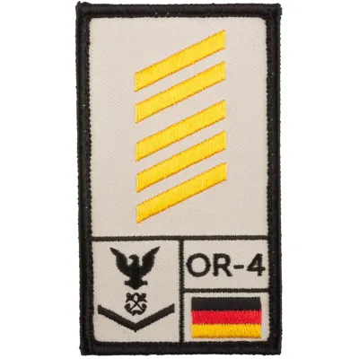 Rank Patch Oberstabsgefreiter Marine - Café Viereck