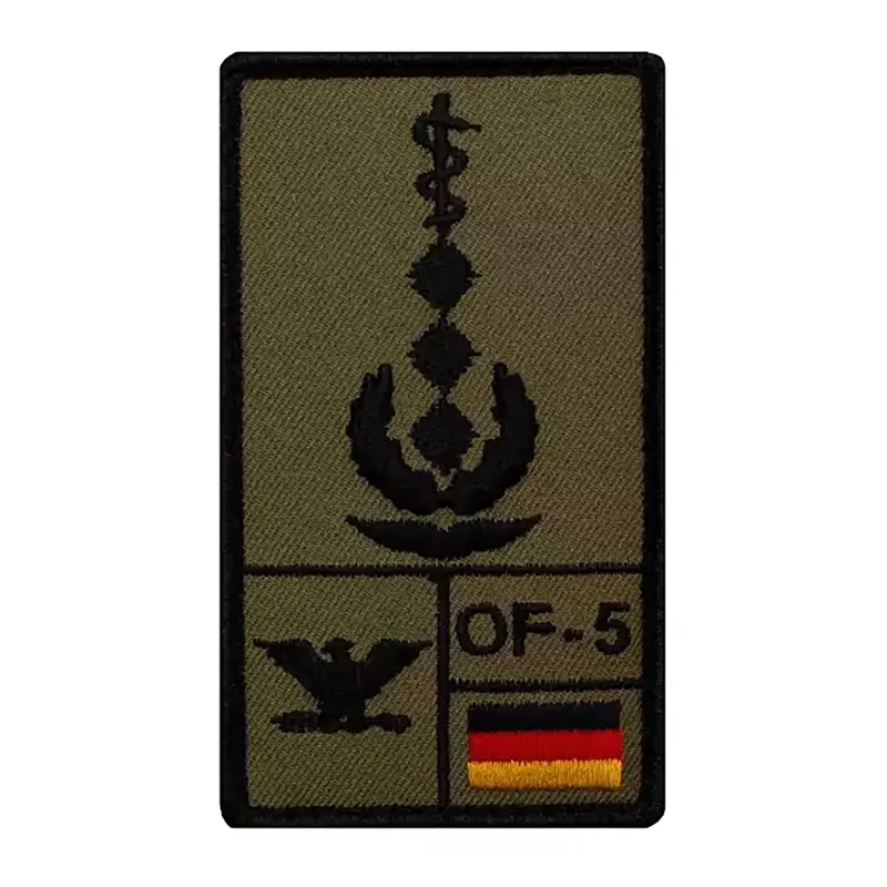 Café Viereck Rank Patch Oberstarzt Luftwaffe · Tan / FDE