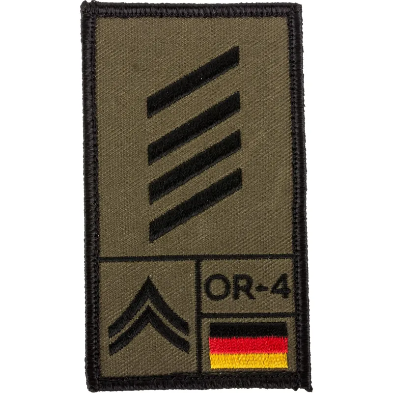 Café Viereck Rank Patch Stabsgefreiter Heer · Verde / OD
