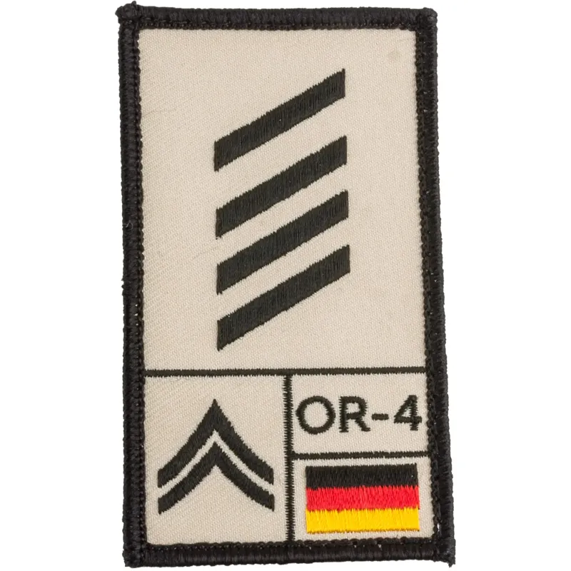 Café Viereck Rank Patch Stabsgefreiter Heer · Tan / FDE