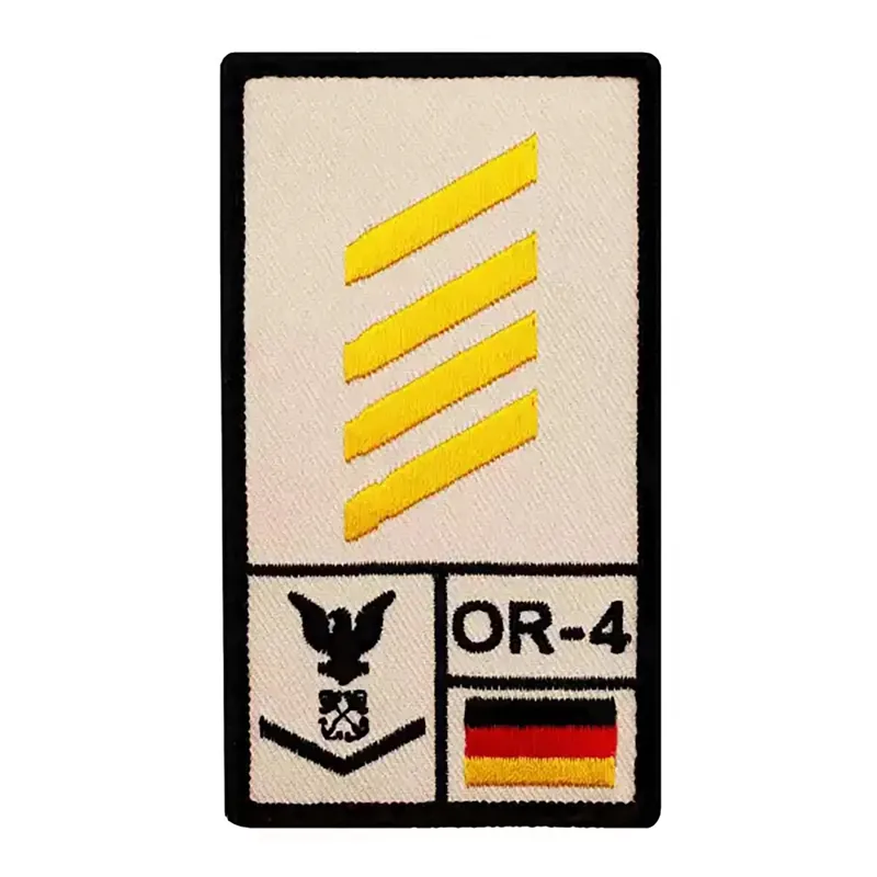 Café Viereck Rank Patch Stabsgefreiter Marine · Tan / FDE