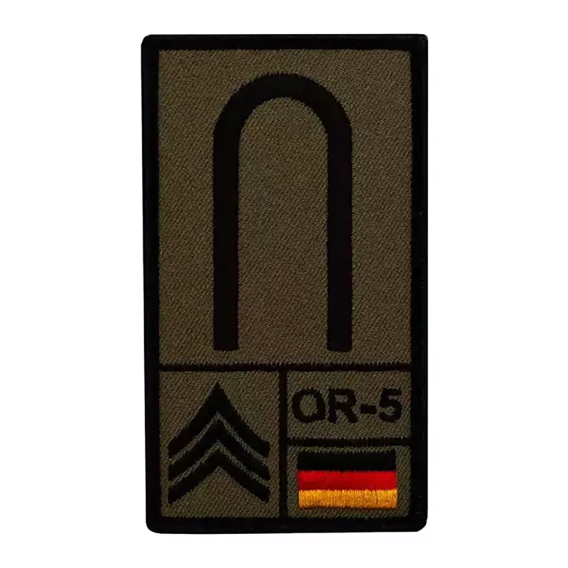 Café Viereck Rank Patch Unteroffizier · Verde / OD