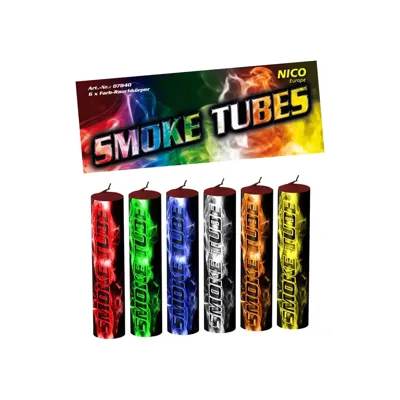 Rauchkörper Smoke Tubes 6ER Beutel - Nico Europe