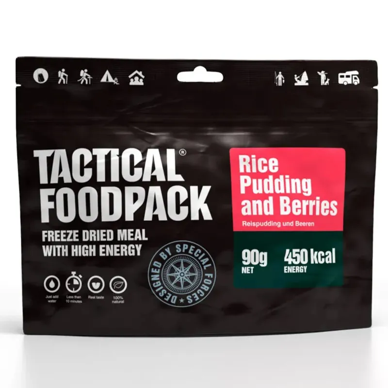 Tactical Foodpack Reispudding Mit Beeren